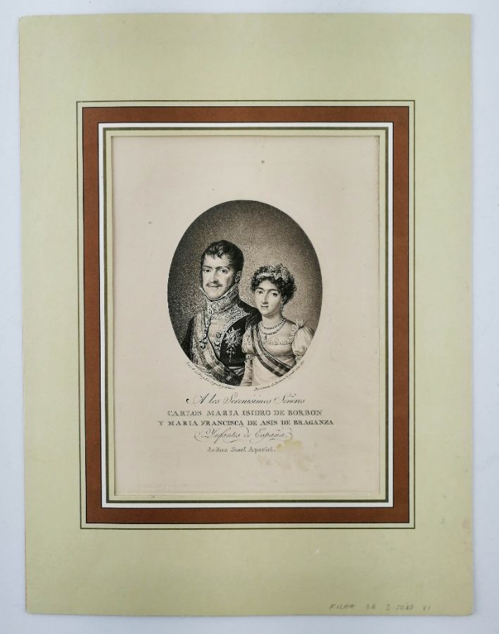 Carlos Maria Isidro de Borbón e Maria Francisca de Assis e Bragança 1817