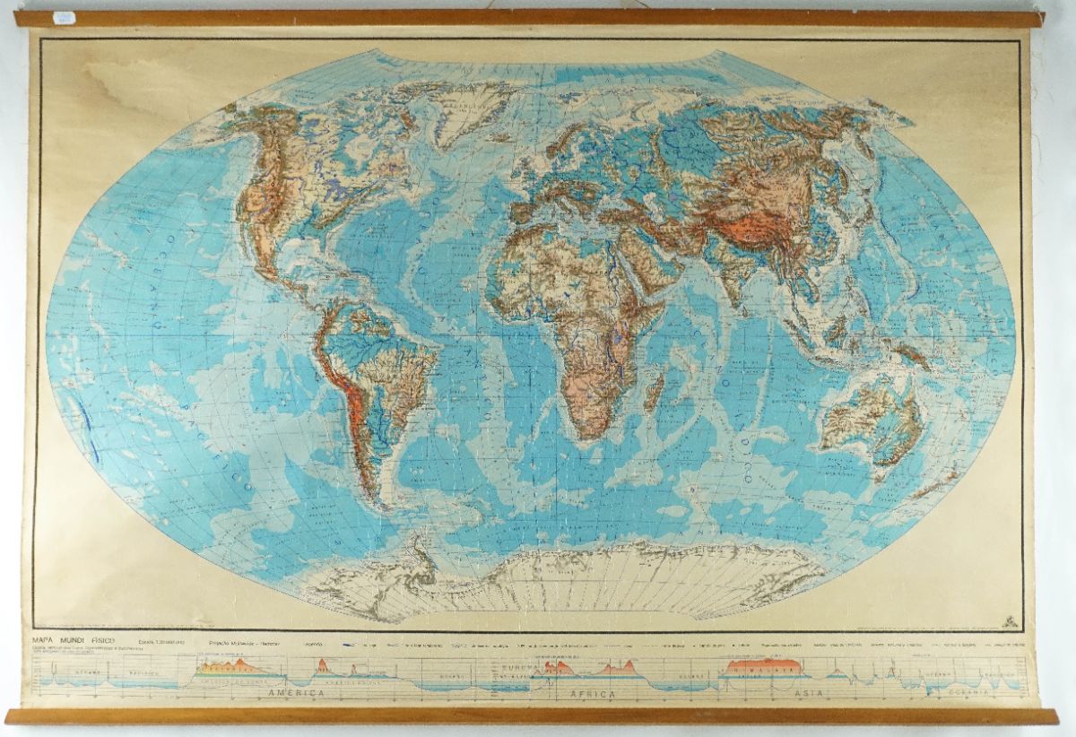 Mapa escolar de suspensão