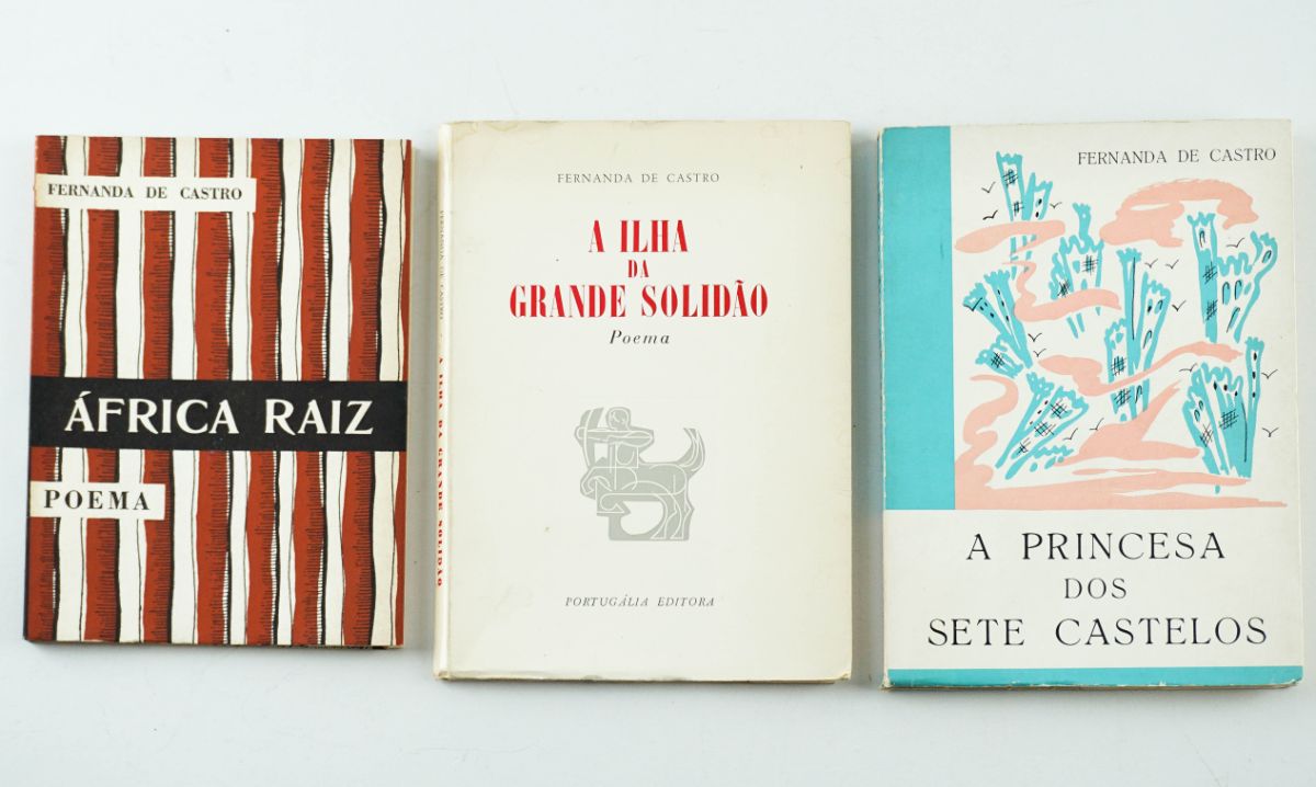 Fernanda de Castro. 3 obras. Primeiras edições com dedicatórias.