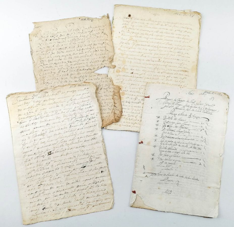 Quinta da Granja, Mosteiro de Baltar, manuscritos 1536, 1561, 1562 e 1596