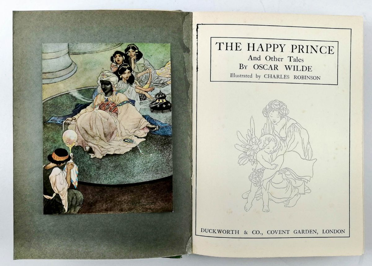 Oscar Wilde – The Happy Prince – Ilustrado por Charles Robinson