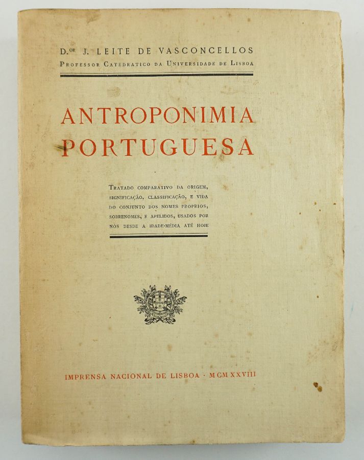 ANTROPONIMIA PORTUGUESA