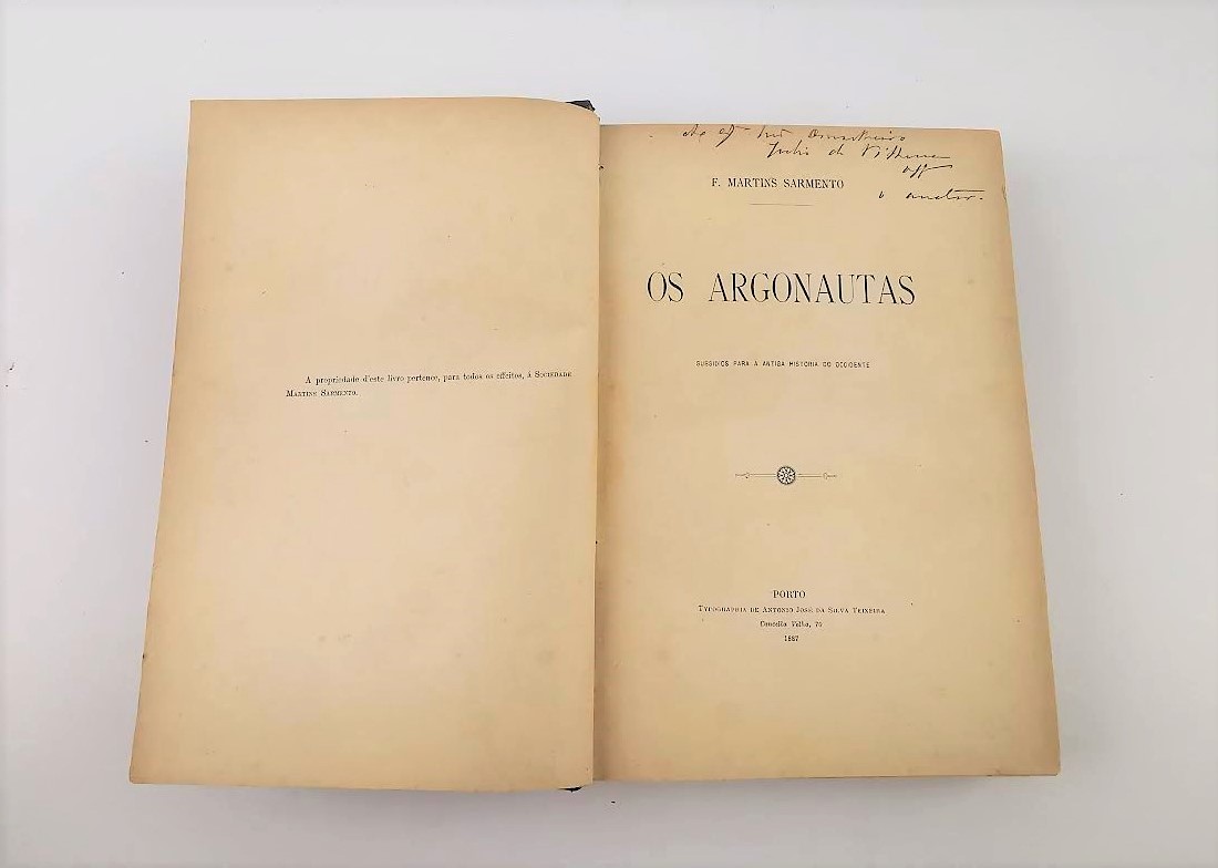 OS ARGONAUTAS (SUBSÍDIOS PARA A ANTIGA HISTÓRIA DO OCCIDENTE)