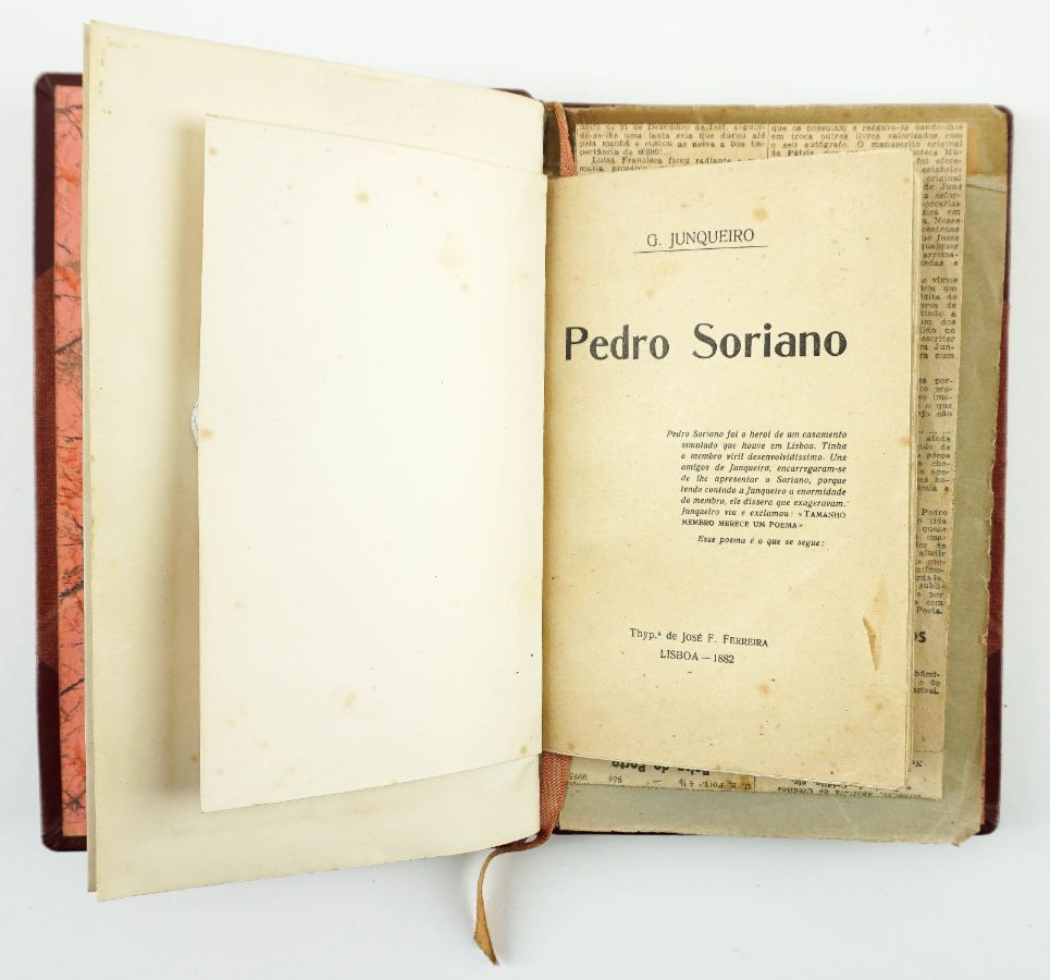 Guerra Junqueiro – Pedro Soriano (1882) e o Casamento Simulado (1886)