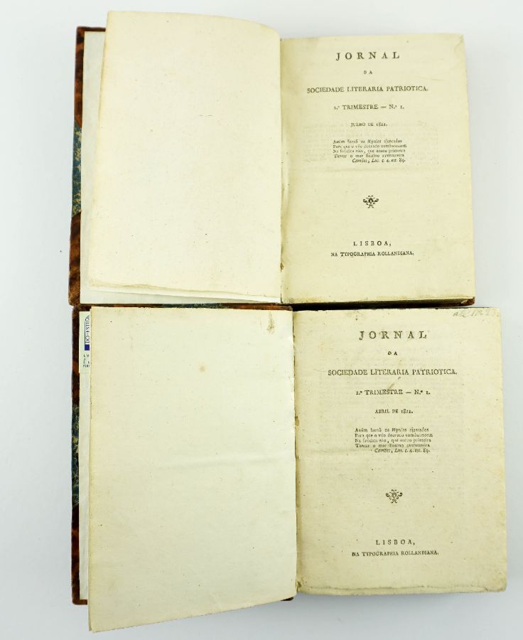 Jornal da Sociedade Literária Patriótica (1822)