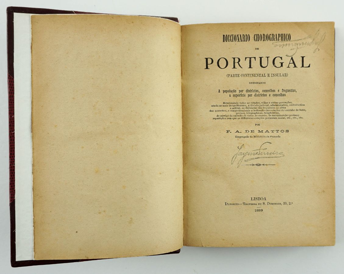 Dicionário Coreográfico de Portugal (1889)