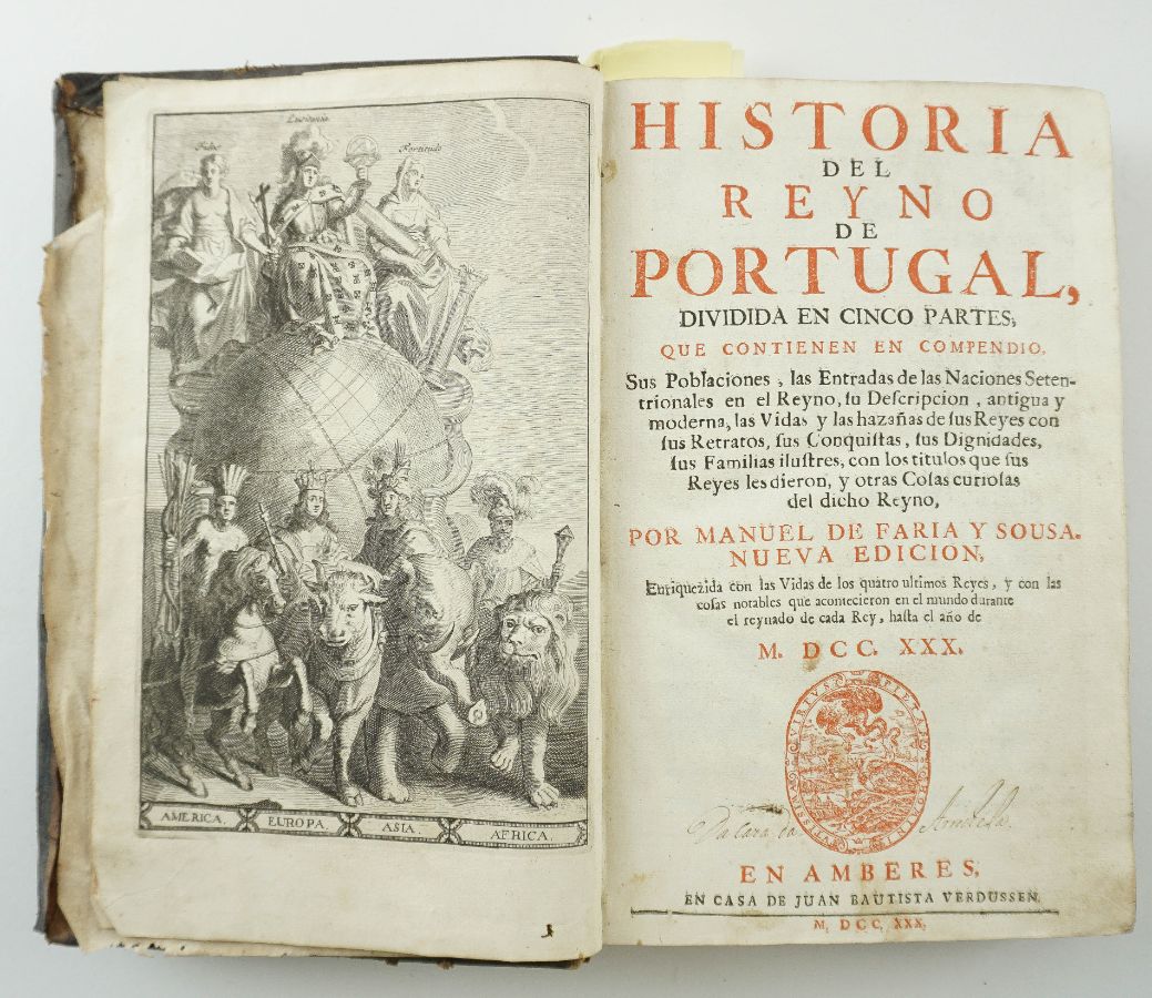 História Del Reyno de Portugal, 1730