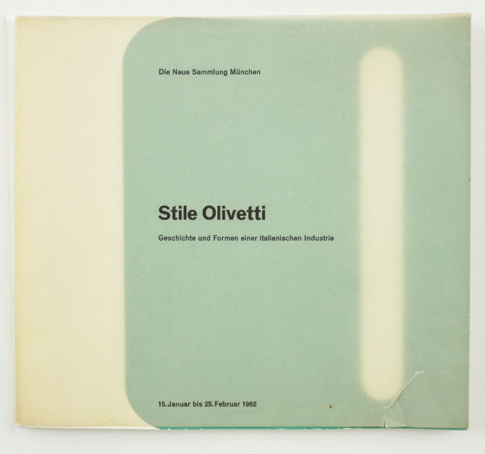 Stile Olivetti, catálogo exposição 1962