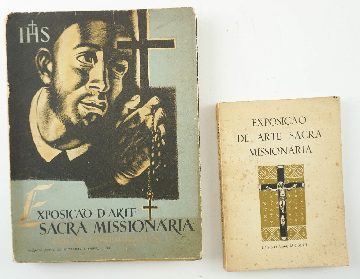 2 livros de arte sacra