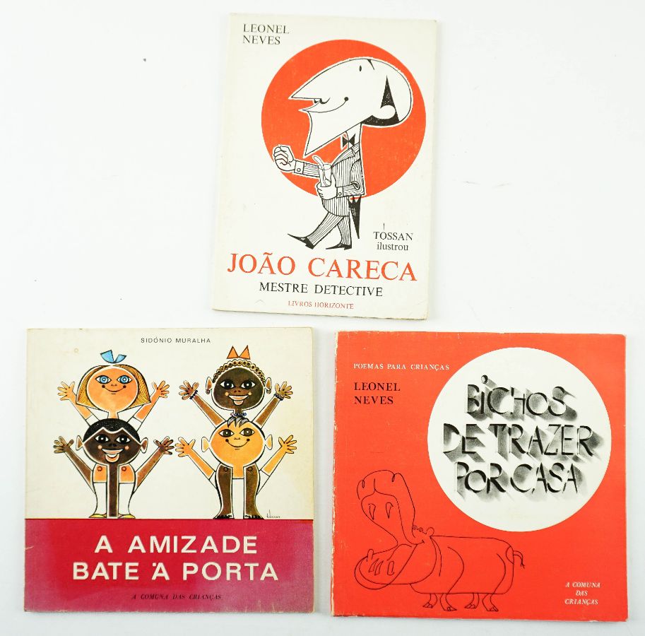 Conjunto muito interessante de obras ilustradas por Tossan