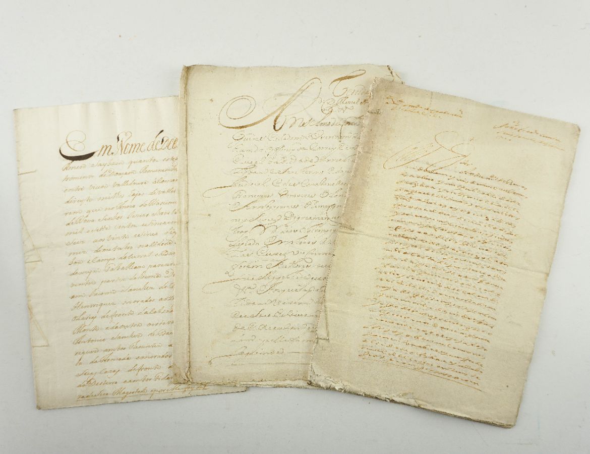 SANCHES DE BAENA - MANUSCRITOS DIVERSOS. 1707 - 1766