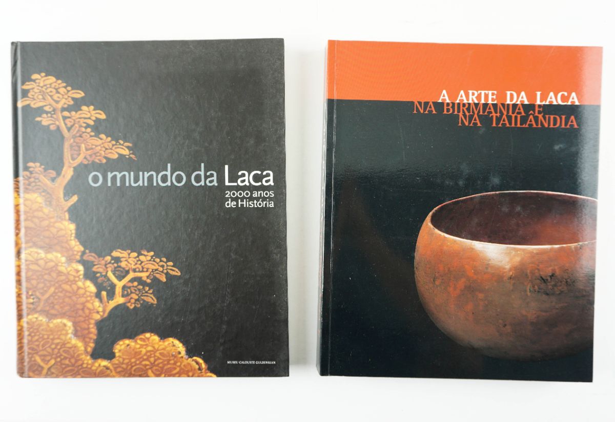 2 Livros sobre a Arte da Laca