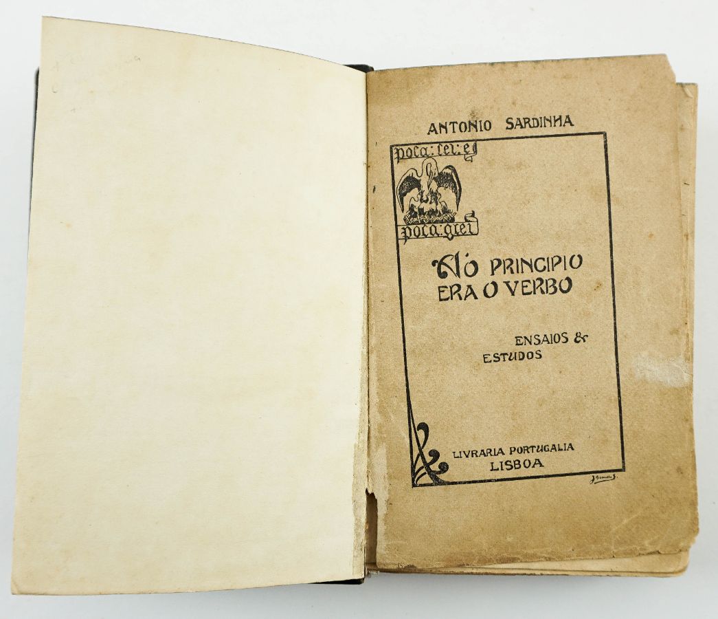 1ª edição autografada de António Sardinha