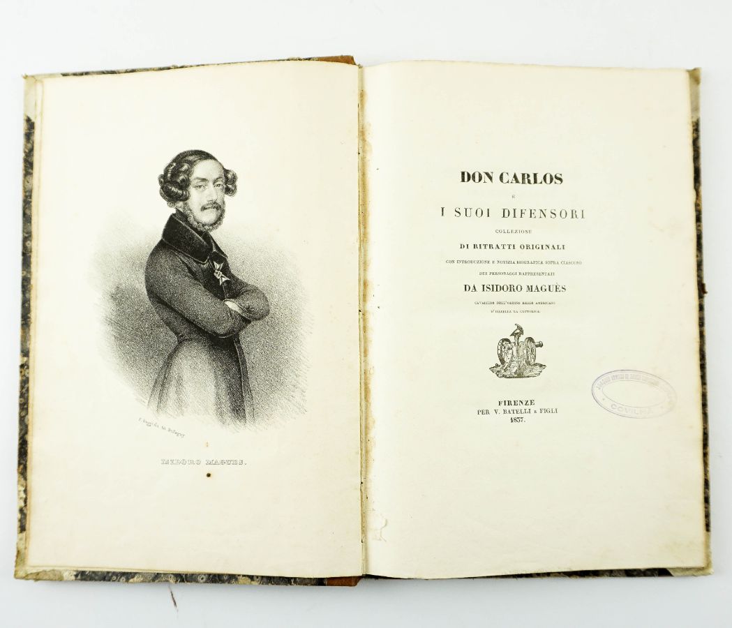 Raro álbum carlista (1837)
