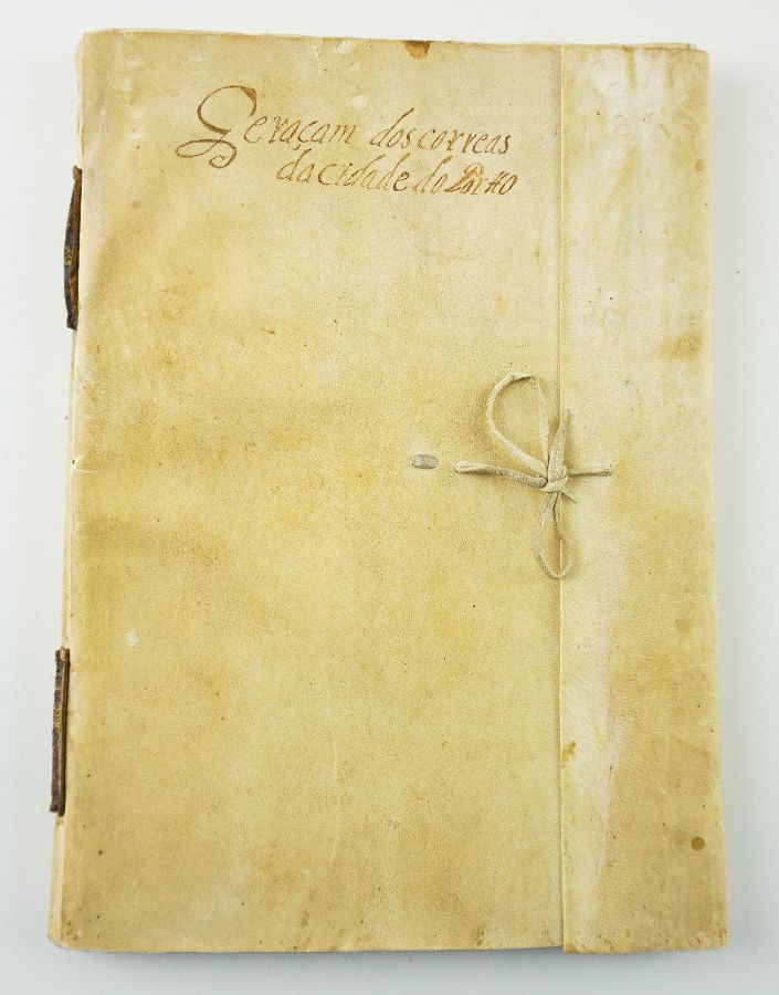 Manuscrito Genealogia português séc. XVIII