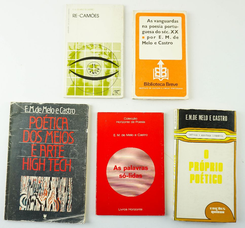 E.M. de Melo e Castro – livros