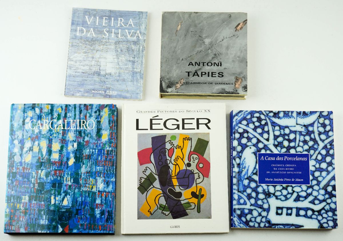 4 Livros sobre pintura e Artistas