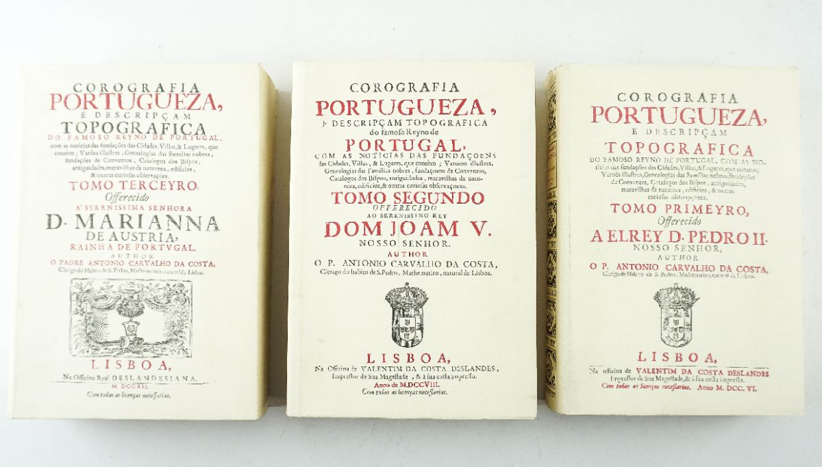 Corografia Portugueza e Descripçam Topografia - Fac-Símile
