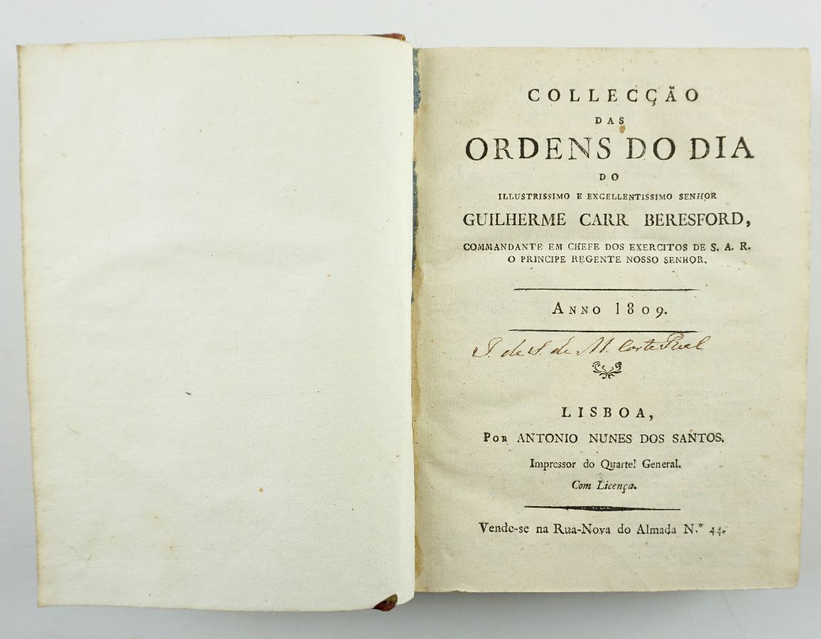As Primeiras Ordens do Dia de Beresford