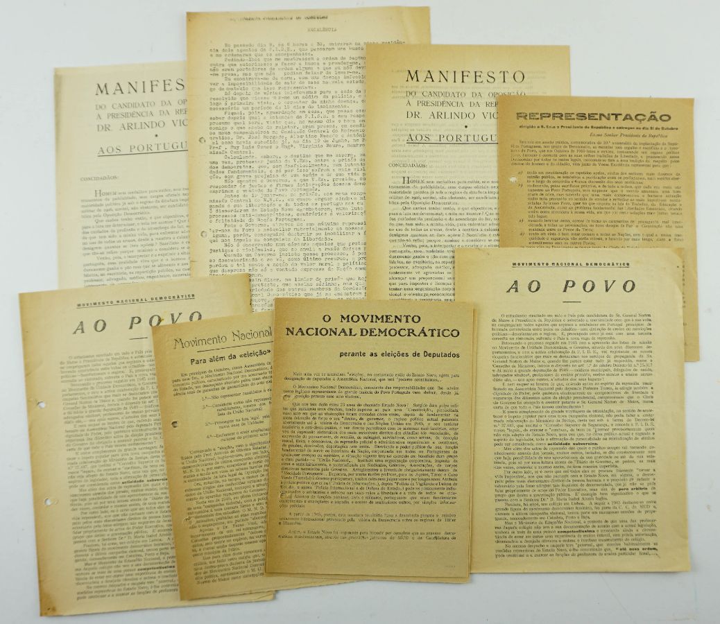 Oposição ao Estado Novo (anos 50)
