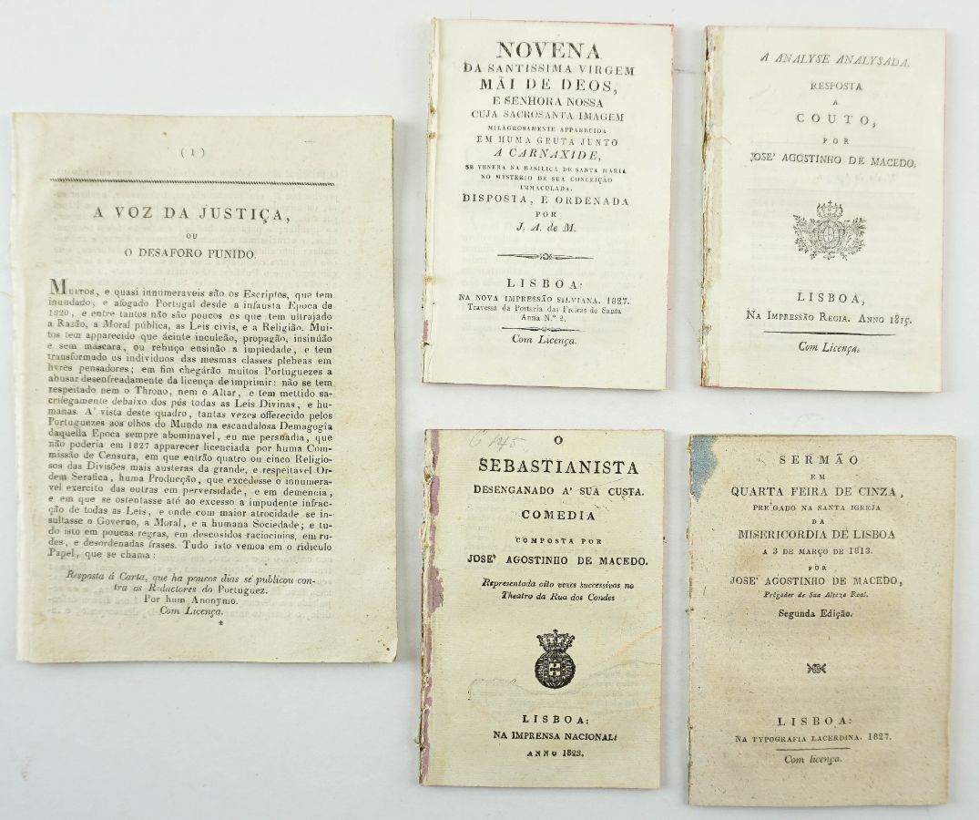 Obras de José Agostinho de Macedo