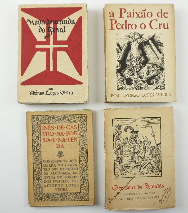 Conjunto de livros de Afonso Lopes Vieira