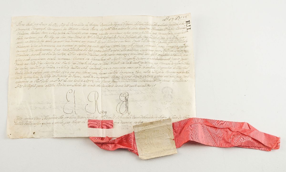 Manuscrito do Rei D. João VI (1823)