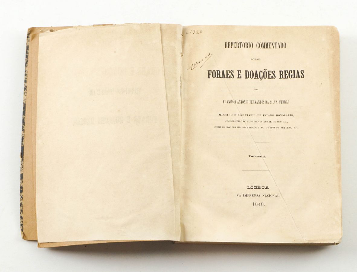 Forais e doações régias (1848)