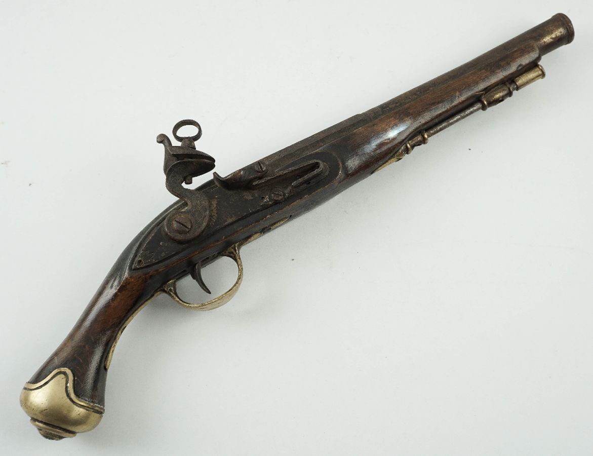 Réplica de Pistola de pederneira ao estilo das do séc. XVIII