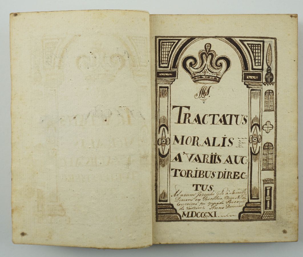 Manuscrito de livro – 1811
