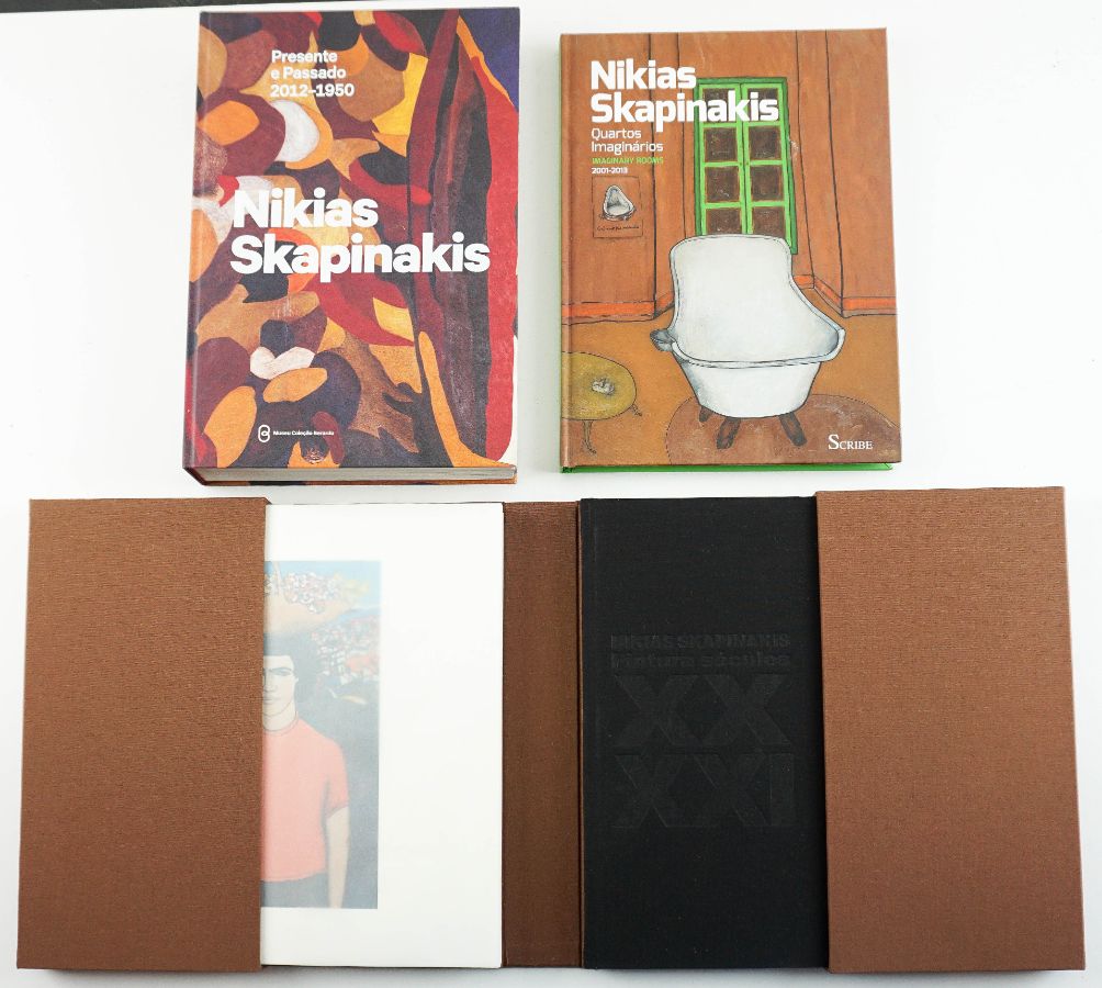 Nikias Skapinakis. 3 livros.