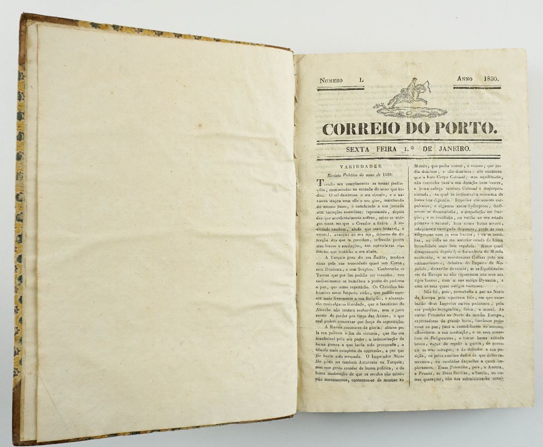 Importante jornal miguelista do Porto (1829-1830)