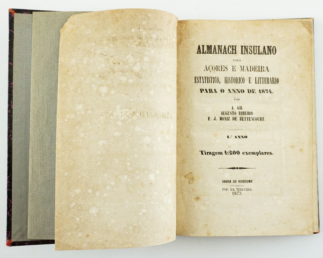 Almanach Insulano para Açores e Madeira