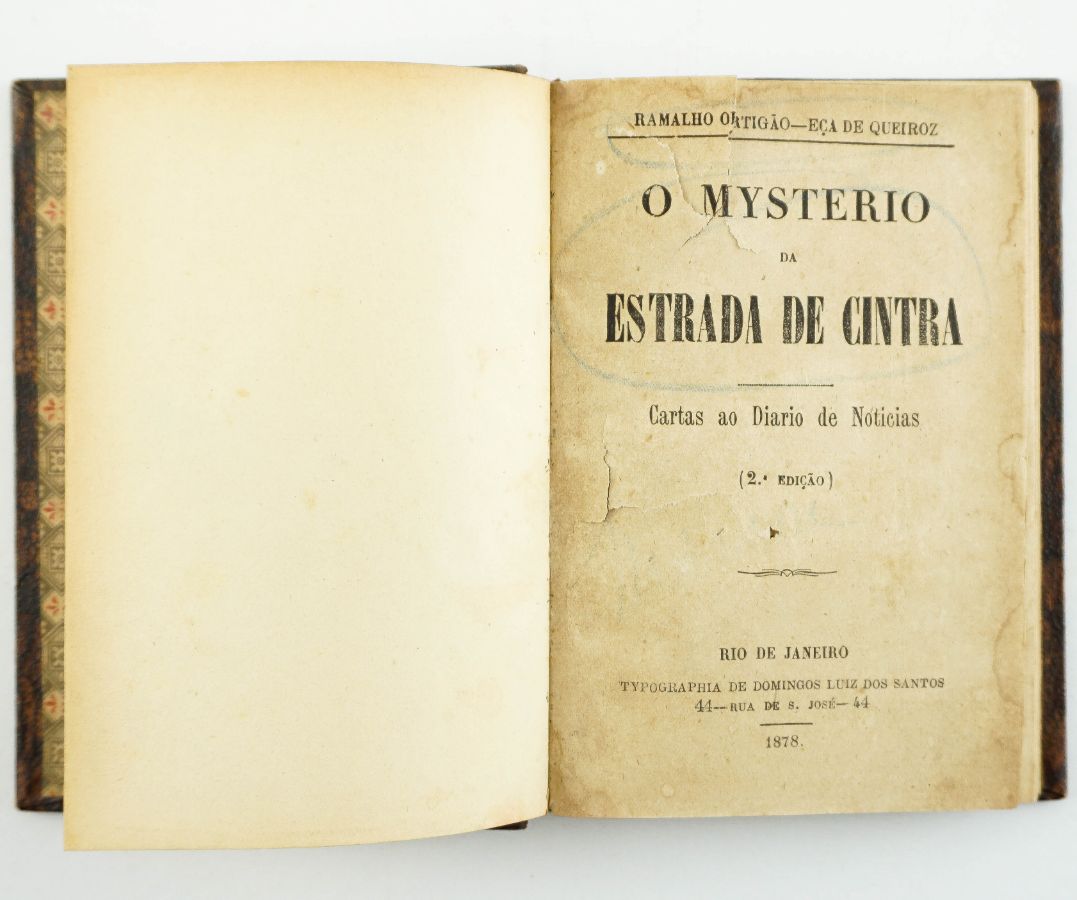 O Mysterio da Estrada de Cintra, Ramalho Ortigão – Eça de Queiroz