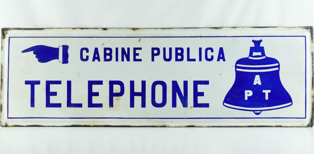 Placa publicitária (Cabine Telefónica)