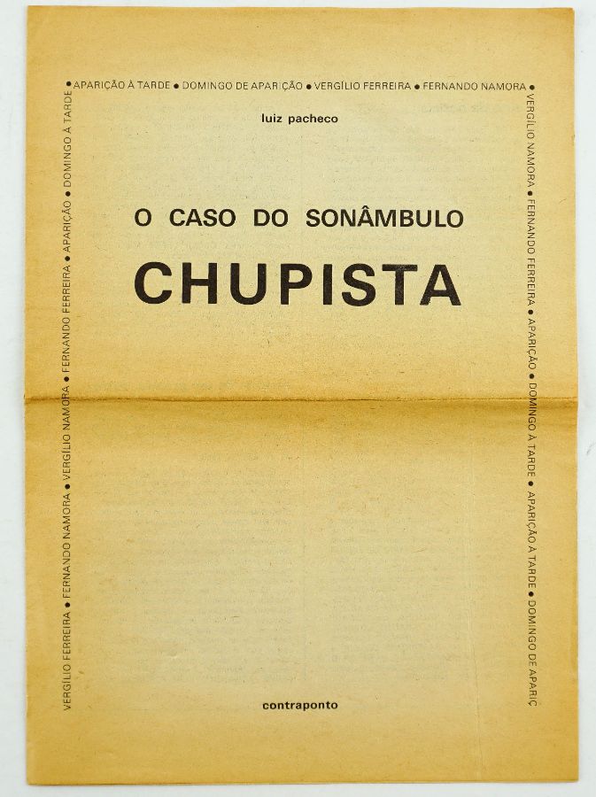 O Caso do Sonâmbulo Chupista