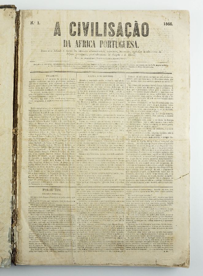 A Civilisação da Africa Poruguesa (1866-1868)