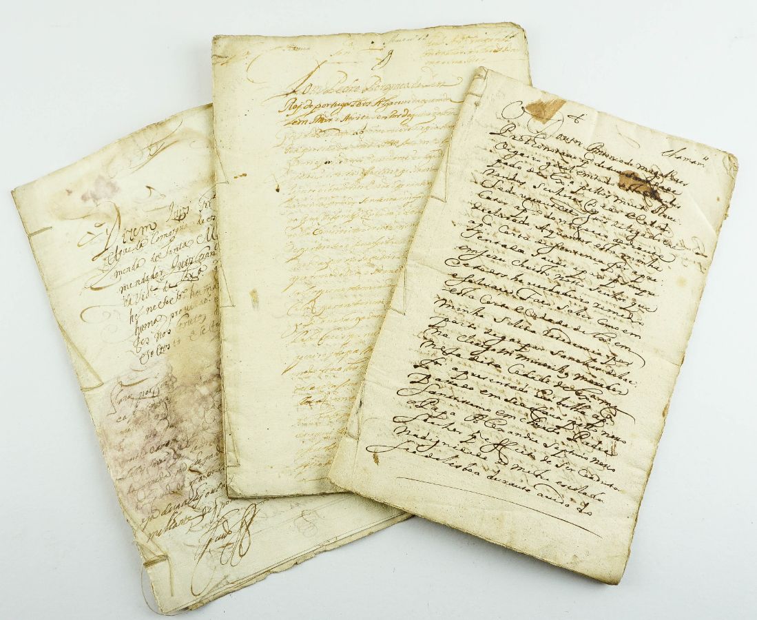 SANCHES DE BAENA - ESCRITURAS ANTIGAS. 1658 - 1741