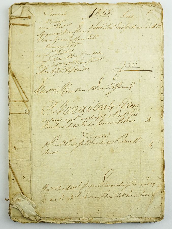 LEITE PACHECO BAENA MALHEIRO - ACÇÃO CÍVEL. 1815