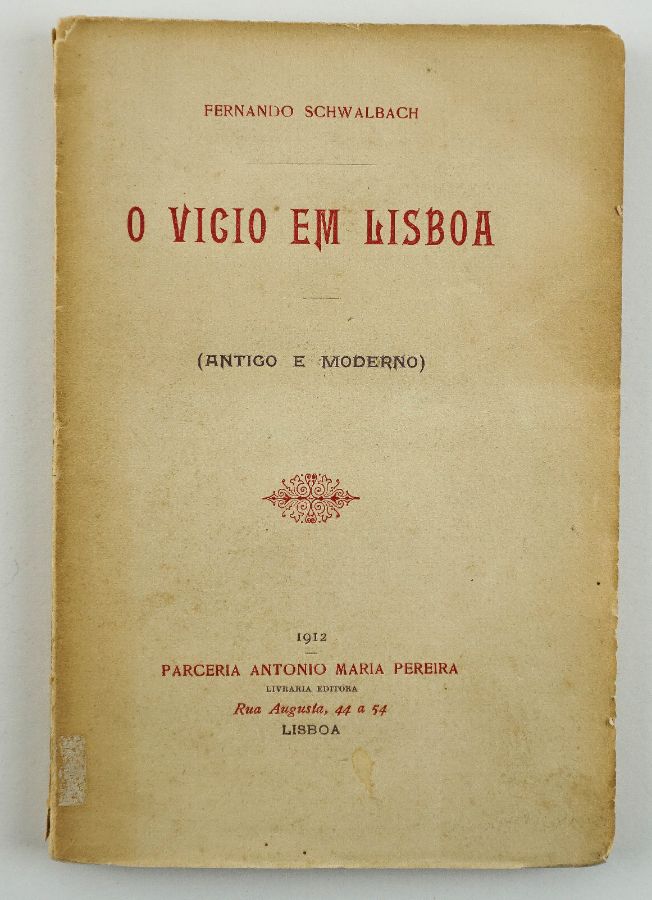 Raríssimo livro sobre a marginalidade em Lisboa (1912)