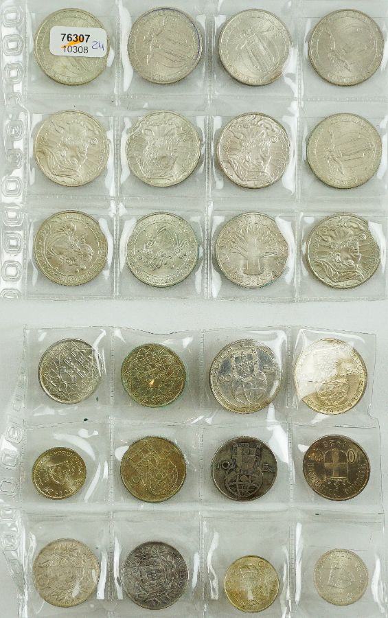 24 Moedas em Prata