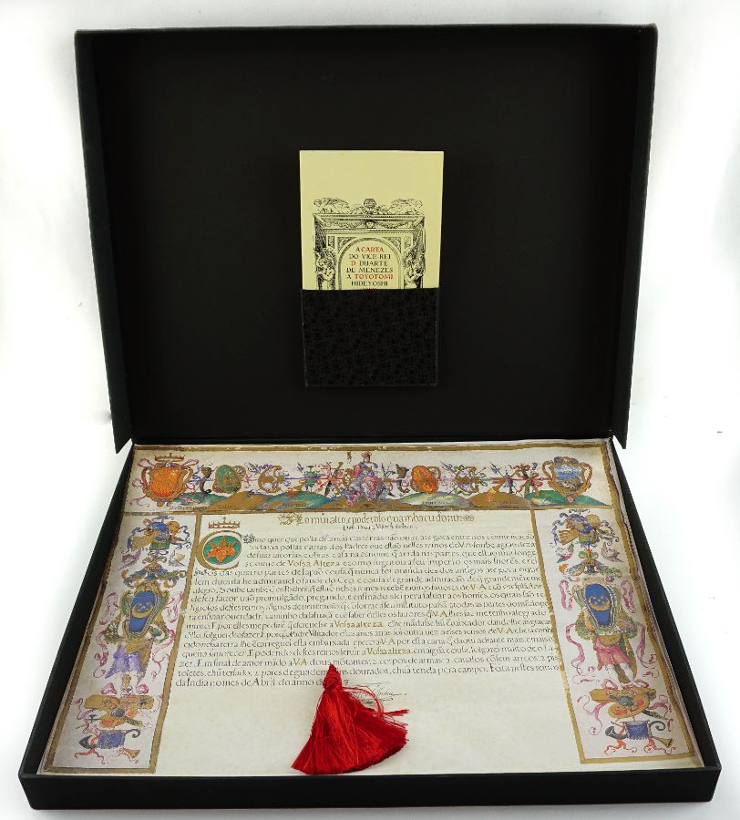 Carta do vice-rei D. Duarte de Menezes a Toyotomi Hideyoshi