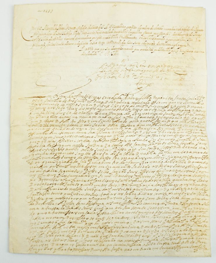 Pergaminho Alcobaça – 1672