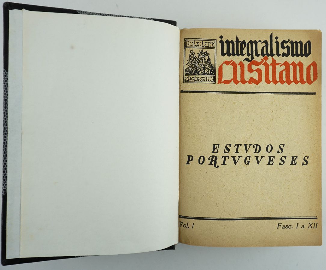 Integralismo Lusitano – Estudos Portugueses (1932-1934)