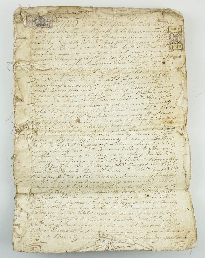 Carta Régia de D. João V (assinada)