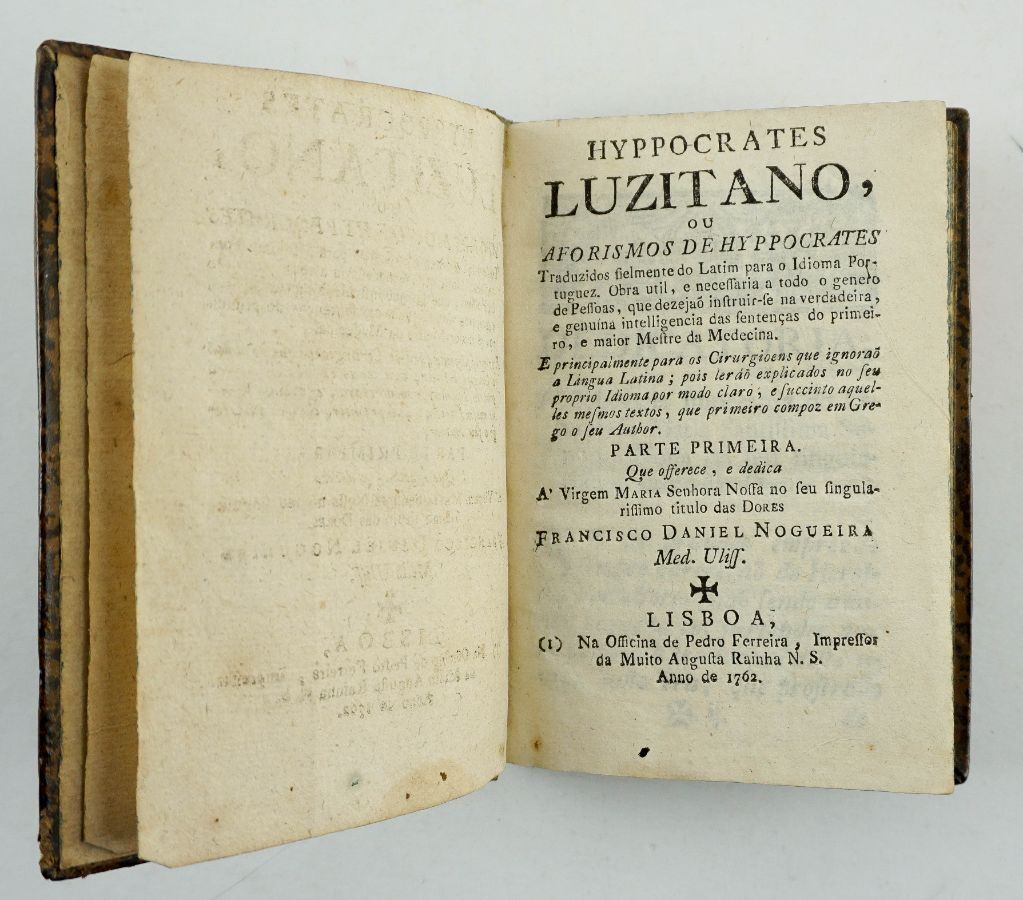 Hyppocrates Lusitano, ou aphorismos de Hyppocrates