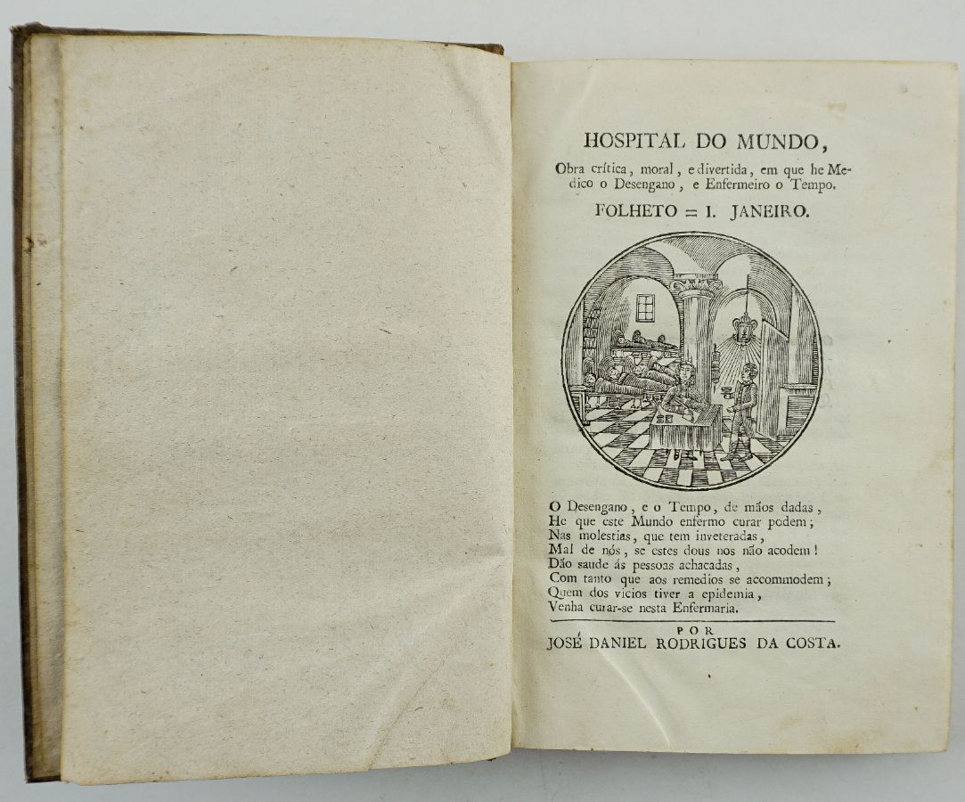 Hospital do Mundo Folheto 1805