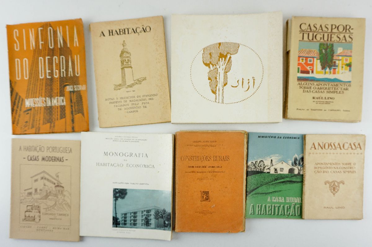 Rául Lino e livros de arquitectura