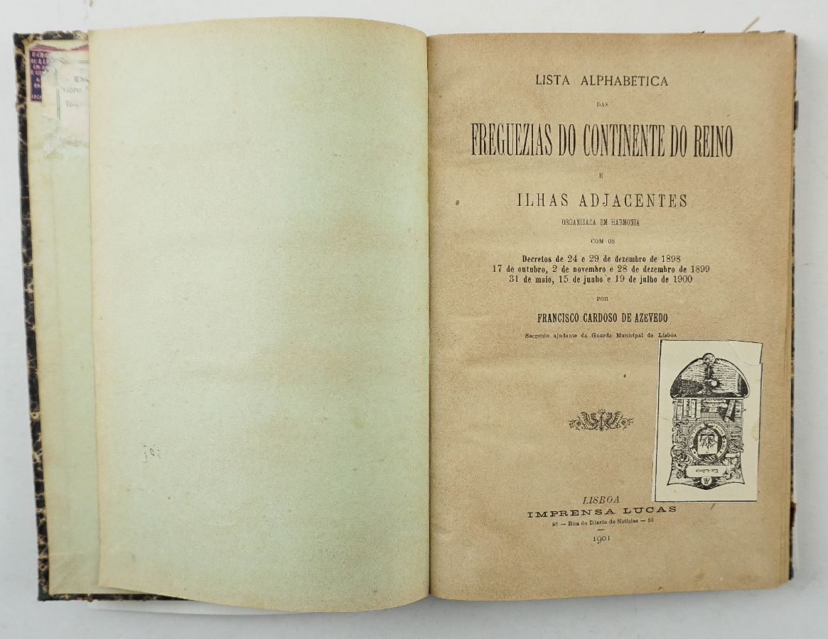 Lista das Freguesias do Reino (1901)