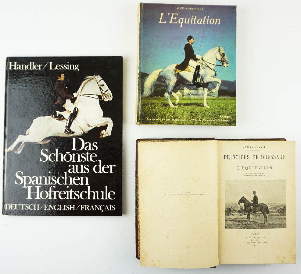 3 Livros sobre Equitação e Dressage